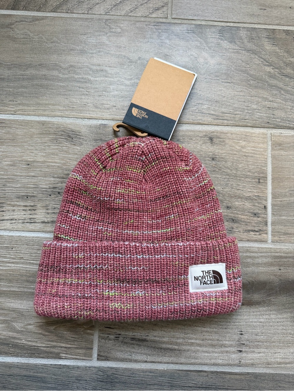 The North Face Salty Bae Lined Beanie Sumac Pink NWT